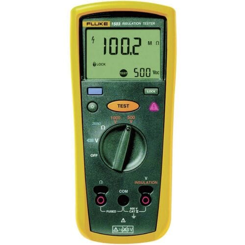 Fluke 1503 Isolatiemeter 500 V, 1000 V 2 GΩ