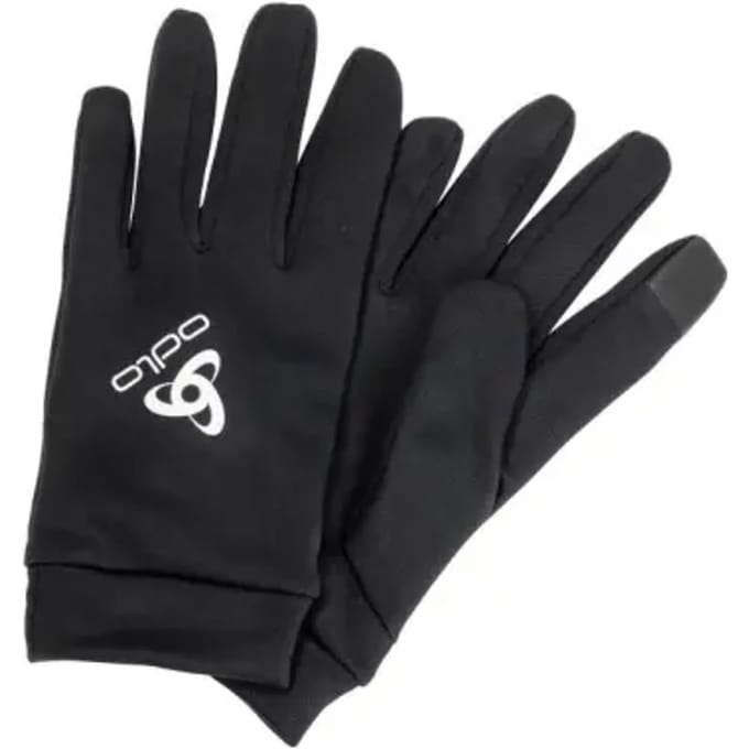 Odlo Stretchfleece Liner Eco Gloves Hardloophandschoenen-Zwart