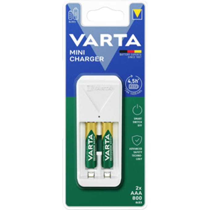 VARTA Easy Charger battery charger - with battery - 2 x AA type - NiMH - Europlug