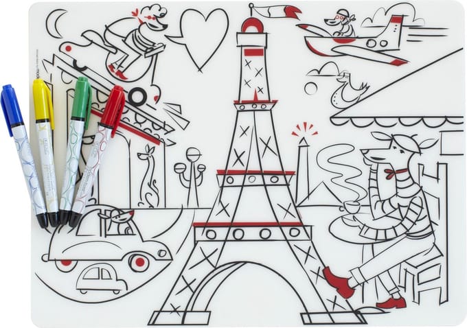 Modern Twist - Kids Mark-Mat Paris Daydream + 4 Markers