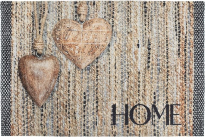 MD Entree - Deurmat - Schoonloopmat - Impression - Craft Home Beige - 50 x 75 cm