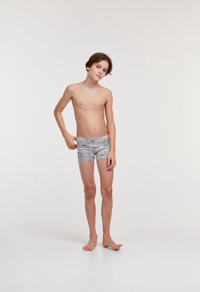Studio Woody Jongens-Heren Boxer Duopack Blauw S