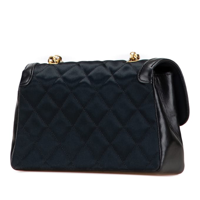 Gequilted Schoudertas met Kettingriem