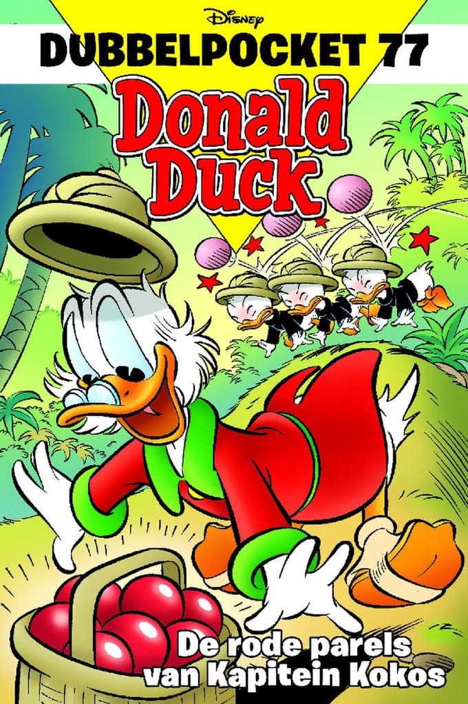 Donald Duck Dubbelpocket 77 - De rode parels van Kapitein Kokos