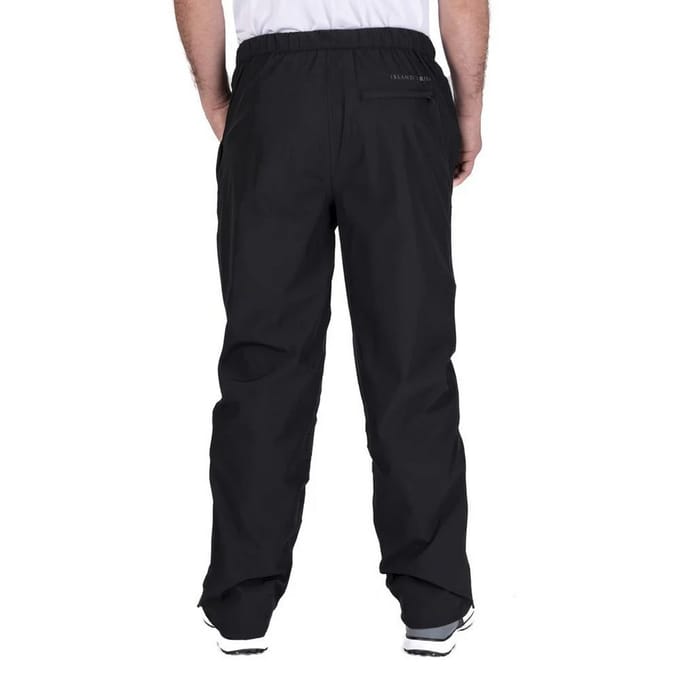 Island Green Waterdichte heren golfbroek (Zwart)