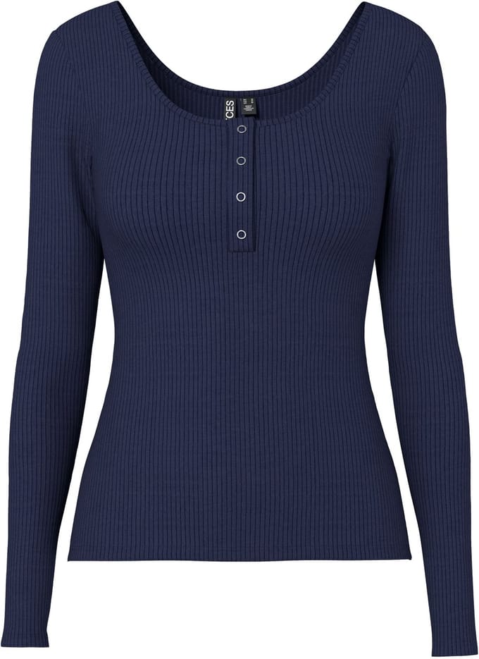 Pieces Top met lange mouwen PCKITTE