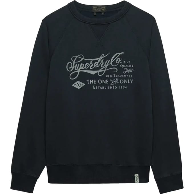 Bedrukt sweatshirt Superdry Merchant Vintage
