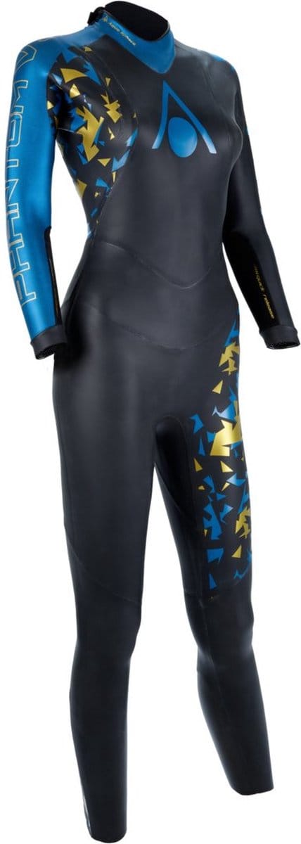 Aquasphere Phantom V3 - Wetsuit - Dames - Zwart/Blauw - S
