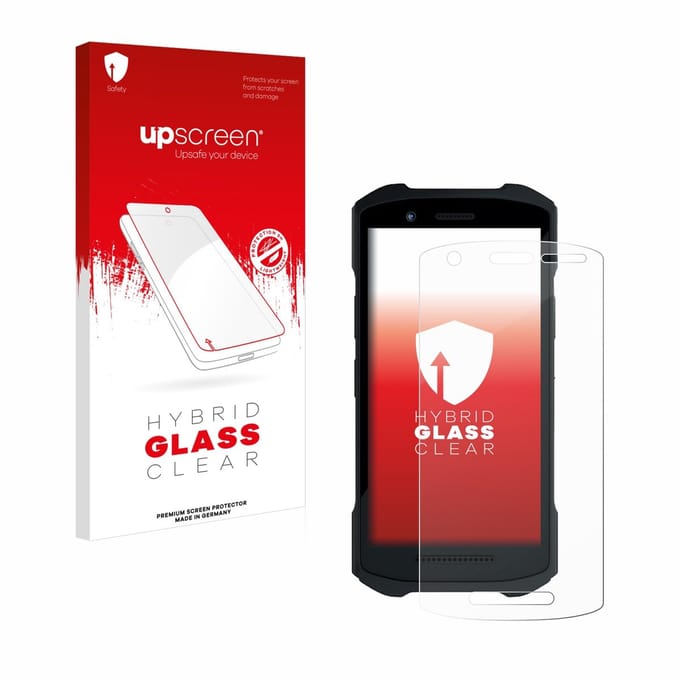 upscreen - Screenprotector voor Zebra TC21/ TC26 - Folie Beschermfolie Beschermglas transparant