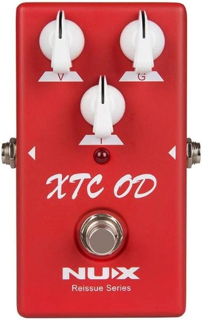 Overdrive effectpedaal - NUX XTC-10 XTC OD - Reissue Series - Analoog - True bypass