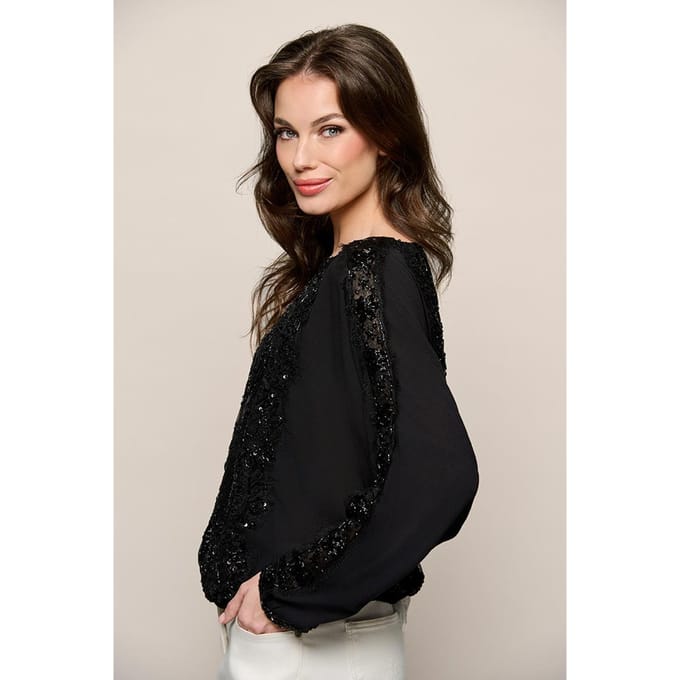 Haisley Top Zwart
