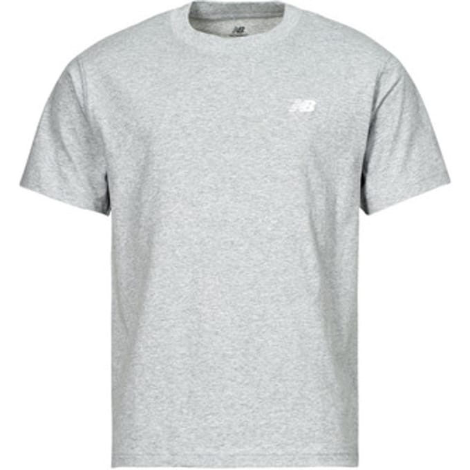 New Balance Athletics Cotton T-shirt In Grey Größe: L | Basic T-Shirts Outlet | Herren | Grau