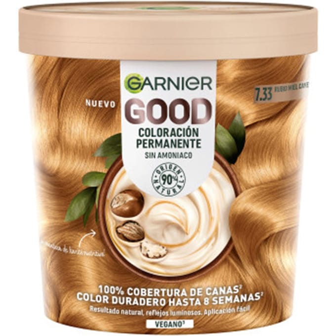 Good Ammoniakvrije Permanente Haarkleur #7.33-nutmeg Blonde 217 ml