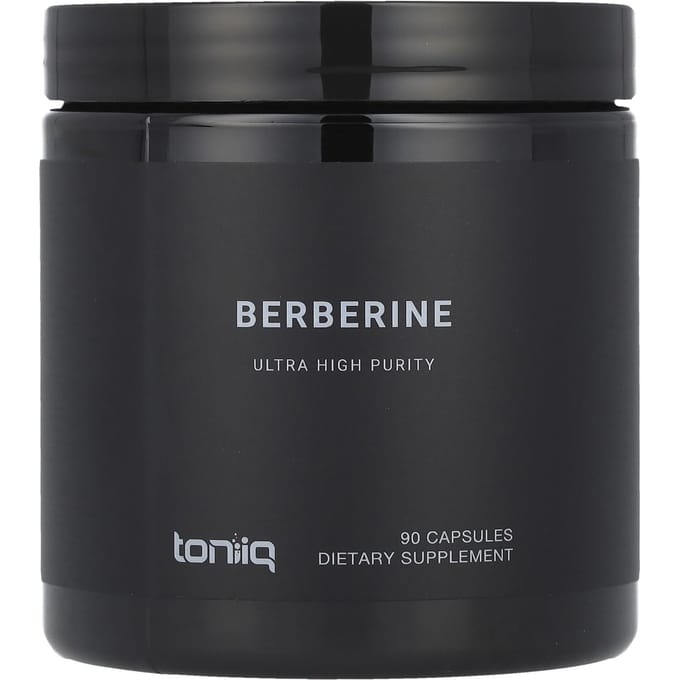 Toniiq, Berberine, 500mg, 90 Capsules