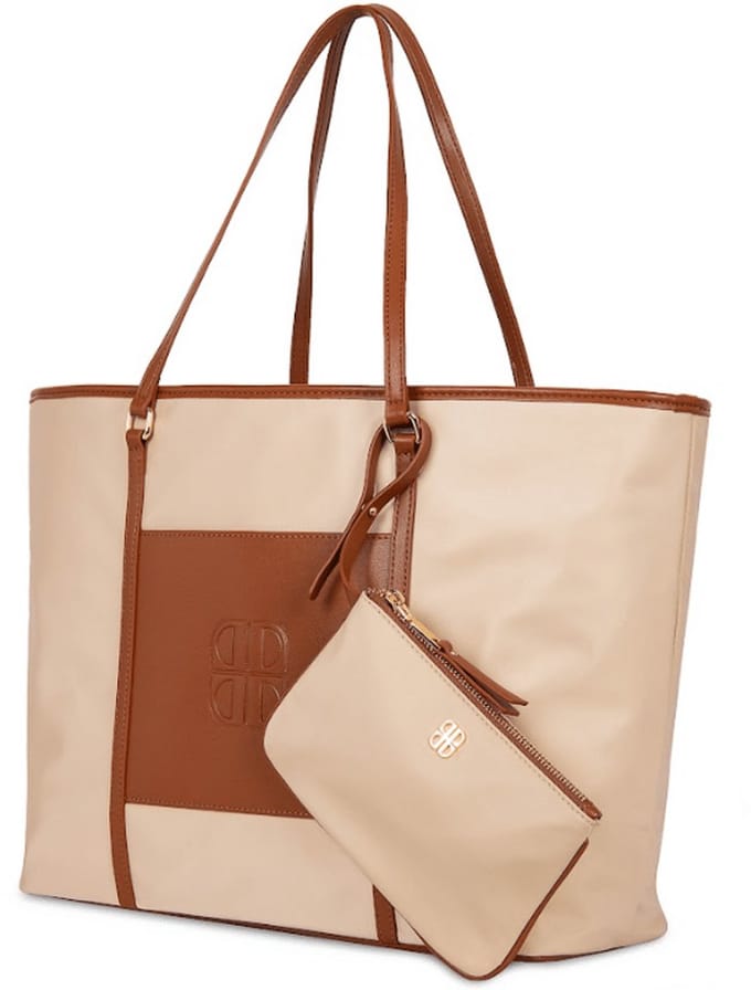 Laurent David Handtas Taupe | Taupë | Maat: One Size