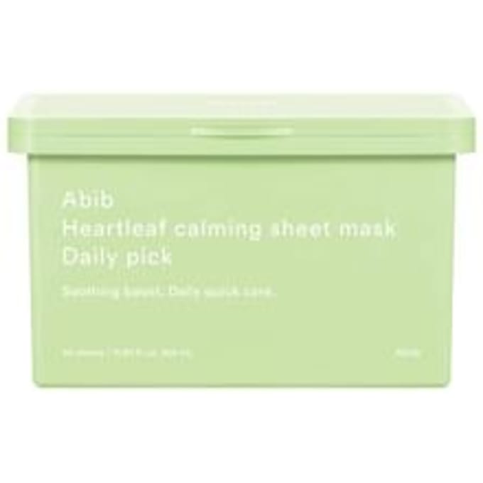 [Abib] Heartleaf Kalmerend Sheetmask Dagelijkse Keuze 350ml 30ST