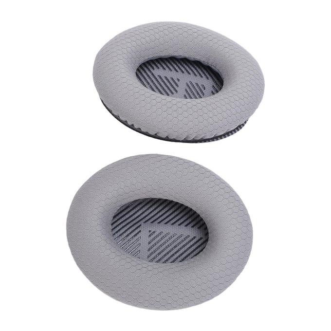 Coussinets d'écouteurs Mousse à mémoire de forme Éponge Maille respirante Coussinets d'écouteurs de remplacement pour QC35 noir