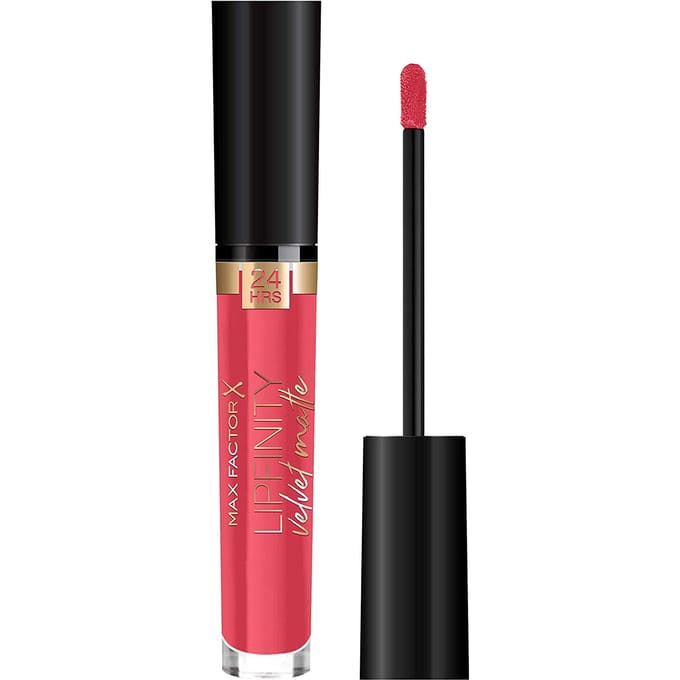 Lippenstift Lipfinity Velvet Matte Max Factor (23 g) - kleur:025 - rood luxe