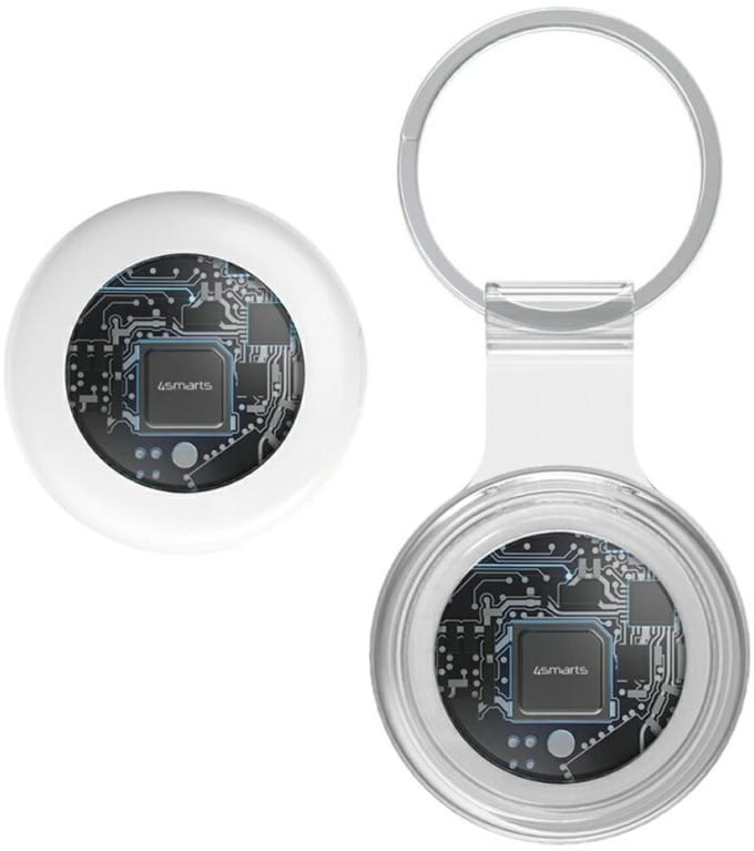 4smarts SkyTag Slim Bluetooth Tracker 2-Pack Wit Transparant