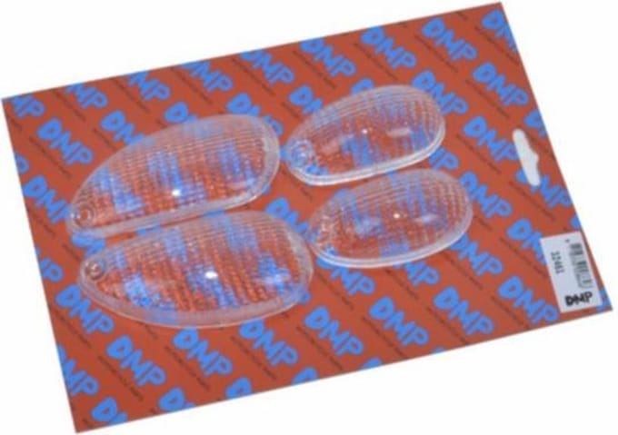Knipperlichtglas Set Piaggio Typhoon / Piaggio Nrg / Piaggio Ntt - Helder Glas