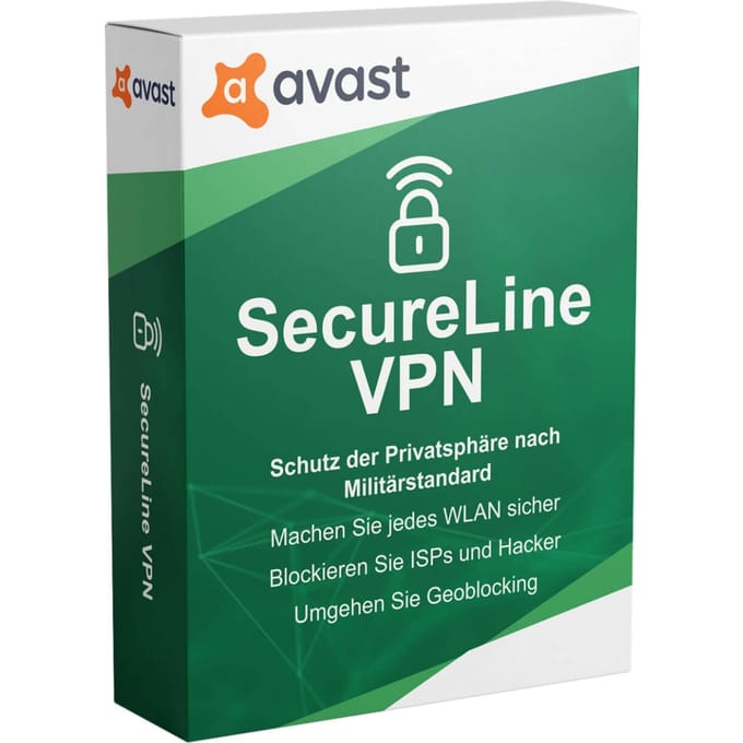 Avast SecureLine VPN 10 Apparaten / 3 Jaar