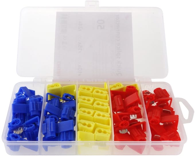 Snelkoppeling - Kabelbinder - 50 stuks BOX mix