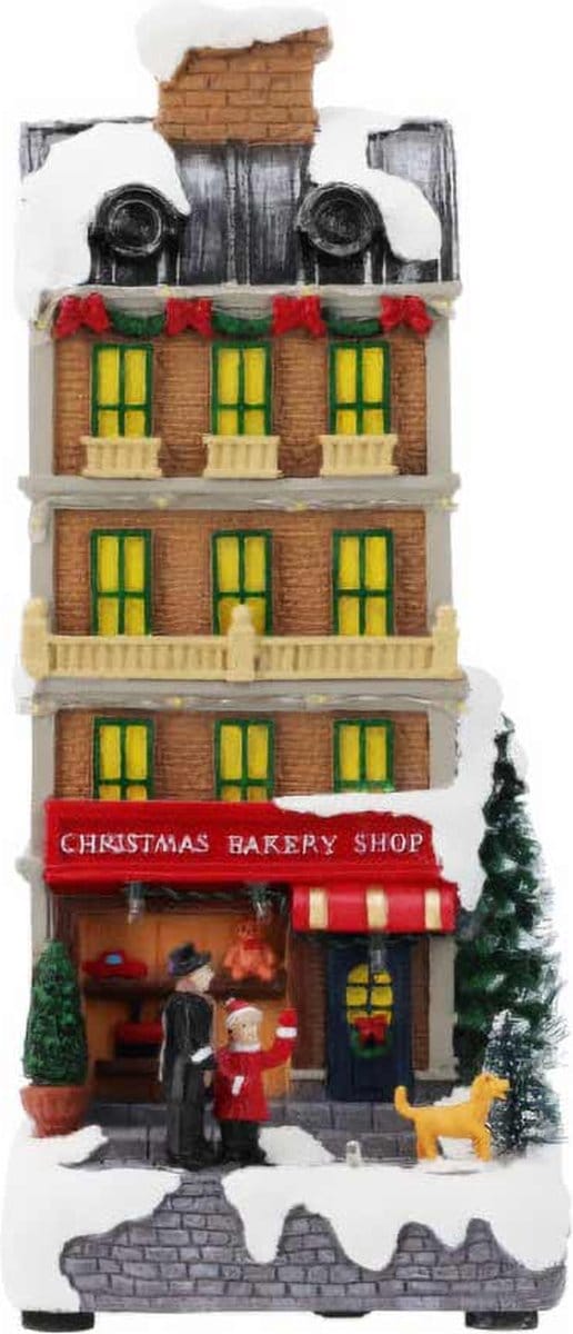 Bewegende kerstscène Winkel met speelgoed