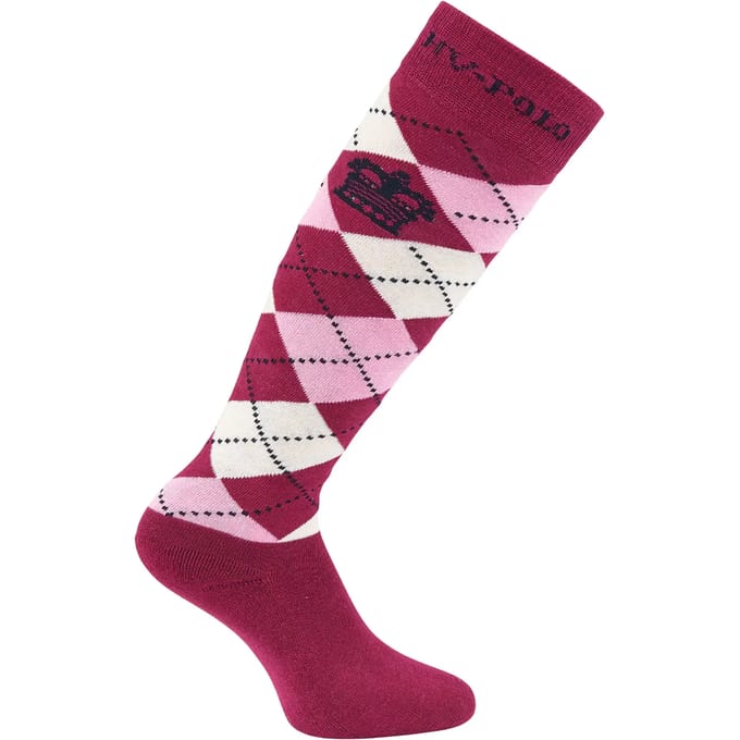 Damessokken HV Polo Argyle