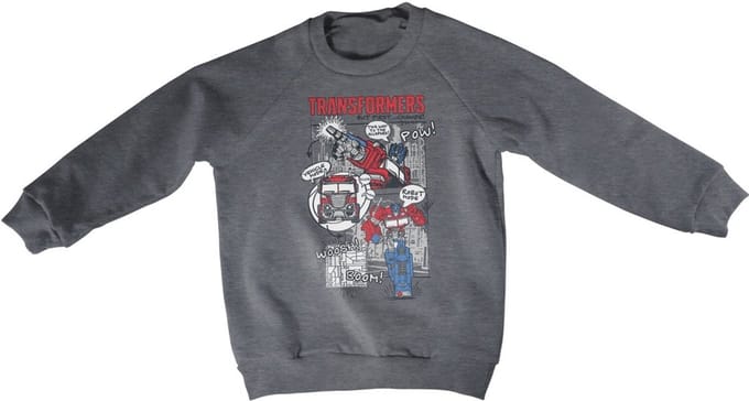 Transformers Kinder Pow Woosh Boom! Kids-sweatshirt HSB-31-TF1203-DTF557