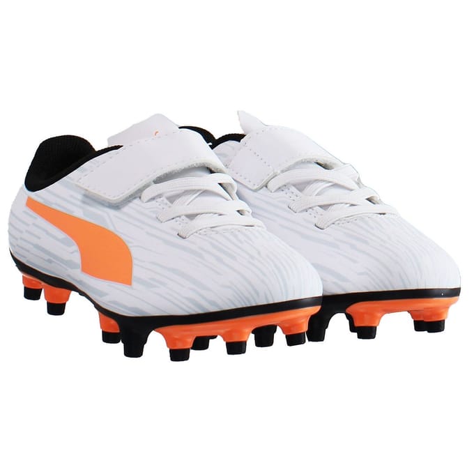 Puma Rapido III FG/AG V Kindervoetbalschoenen Wit