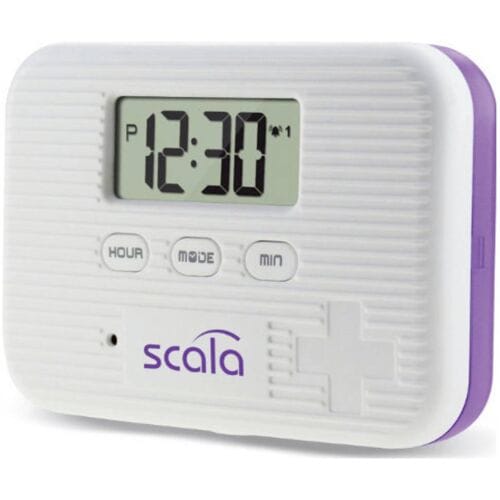 Scala - 6 compartimenten "Vergeet me niet" pillendoosje