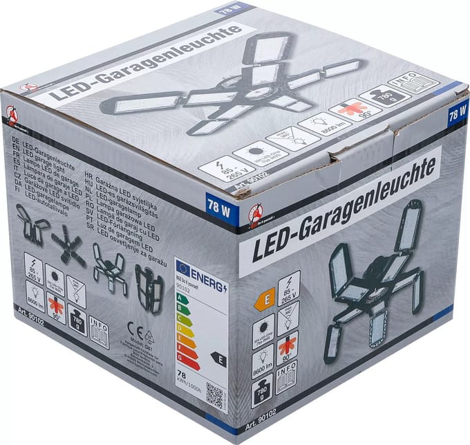 BGS LED-garagelamp - 78 W