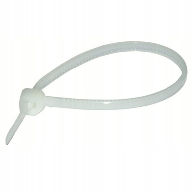 HAUPA kabelbinders 142x2,5mm Wit - 100 stuks