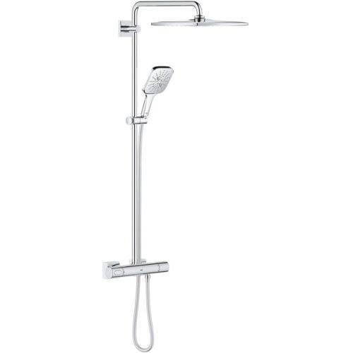 Grohe Rainshower SmartActive Cube 310 shower system with thermostatic mixer, incl. EcoJoy 26652000