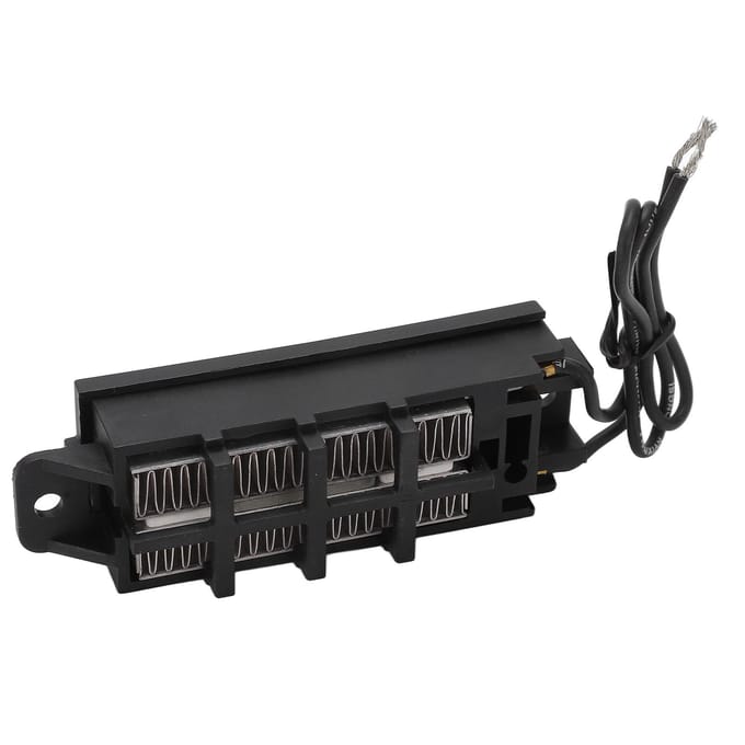 24V 100W PTC Verwarmingselement Thermostatische Verwarming Temperatuurbestendige PTC Luchtverwarmer met Beugel black