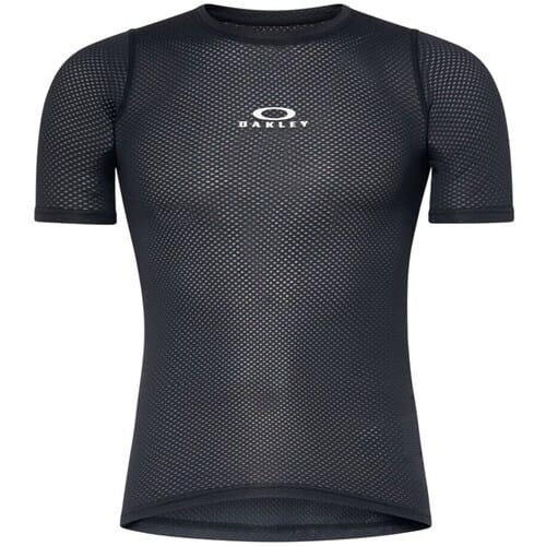 Oakley Apparel Endurance Base Layer Korte Mouw Wielertrui Zwart 2XL Man