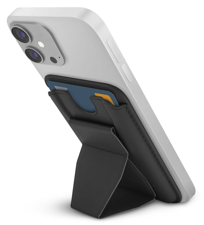 Mobilize Pasjeshouder - 2 Pasjes - MagSafe Compatible - Zwart