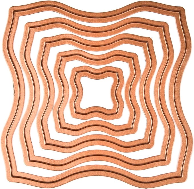 Creatieve Stans - Vormen Snijden - Papier Knutselen - Geneste Frame Ontwerpen - 13.34 x 0.46 cm