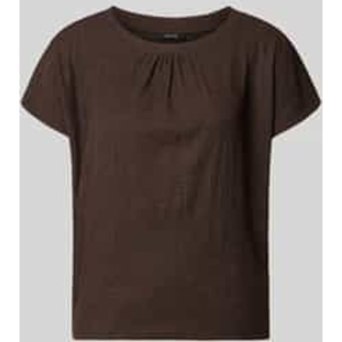 regular fit T-shirt met structuurpatroon model 'Salti'