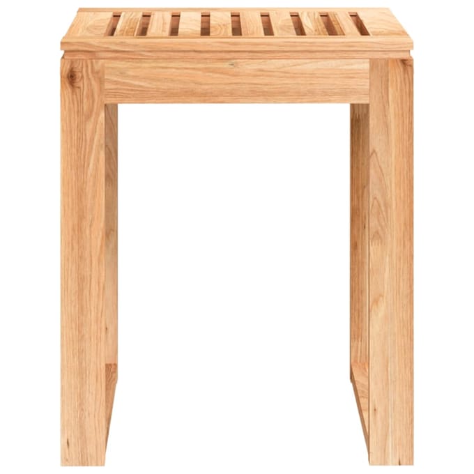 vidaXL Badkamerkruk 40x30x46 cm massief walnotenhout