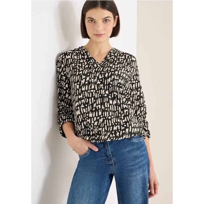 Blouse met trekkoord
