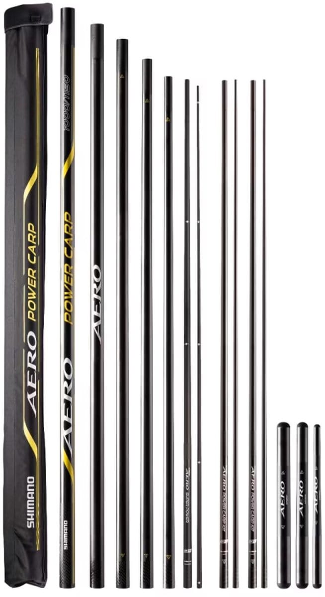 Shimano - Vaste hengel Aero Power Carp Pole Package / 10.0m - Shimano