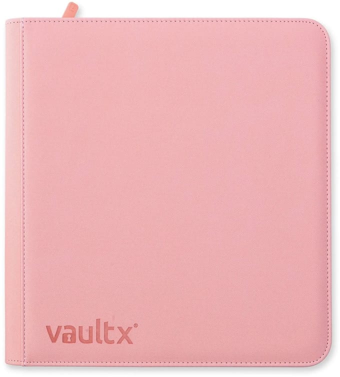Vault X 12-Pocket Exo-Tec® Zip Binder - Verzamelmap - 480 Kaarten/Roze