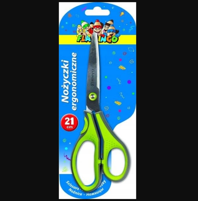 BTS Serie - Schoolschaar - Ergonomische Handgreep - Staal - 21 cm