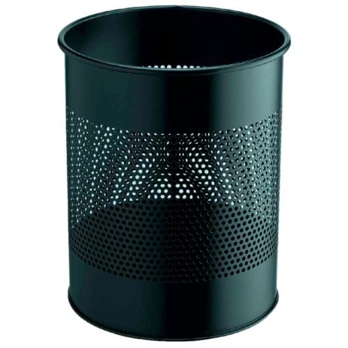 Papierbak durable 3310-01 15 liter 165mm Perforatie zwart