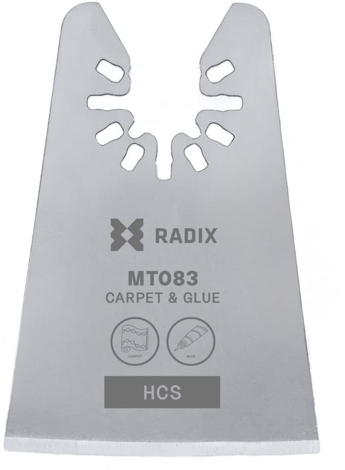 Radix - Multitool spatel - RVS - 52x26mm