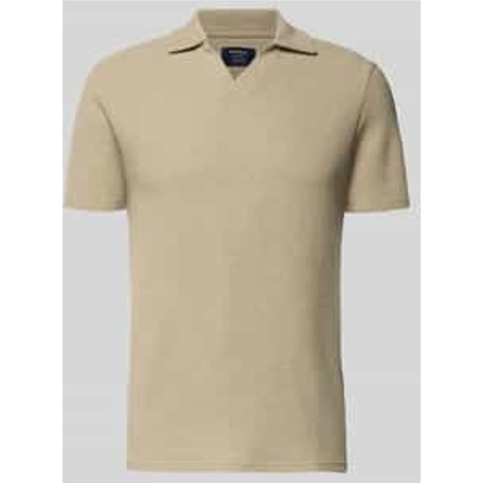 Regular fit Poloshirt van Katoenmix