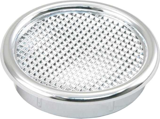 Starx ventilatierozet rond ø56 mm chroom