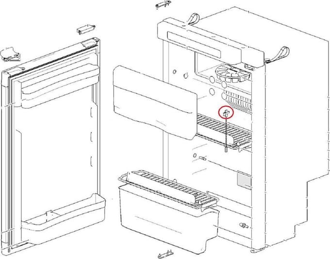 Thetford Sensor Houder Koelkast