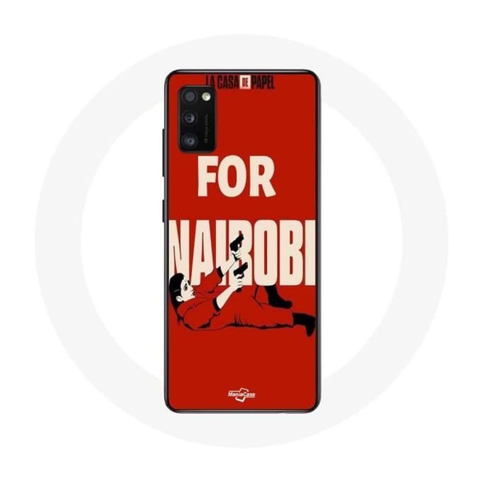 Samsung Galaxy A41 hoesje La casa de papel Geldoverval Nairobi